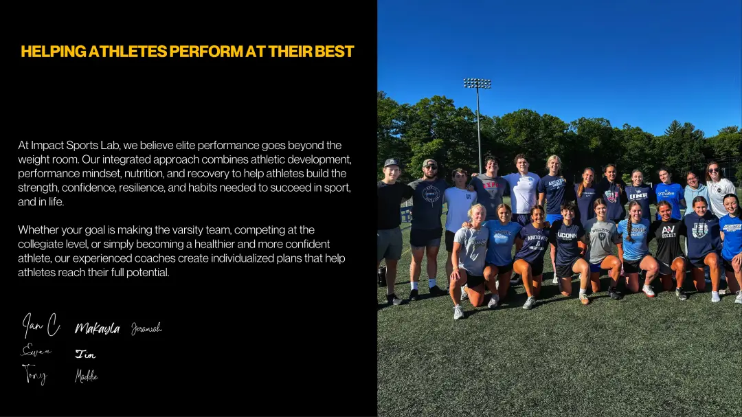 Helping Athletes Perform at Their Best