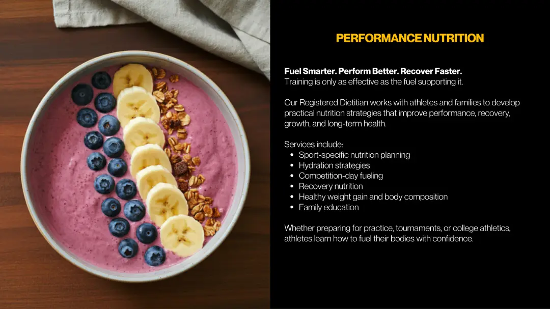 Performance Nutrition